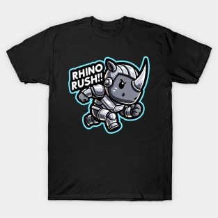 Rhino Rush: Charge into Adventure T-Shirt